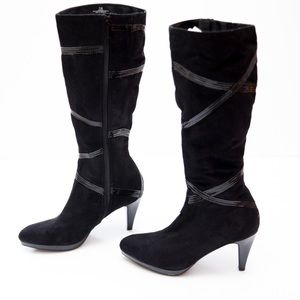 IMPO | HIGH BLACK BOOTS | WOMEN’S 7.5 | DEMI HEEL